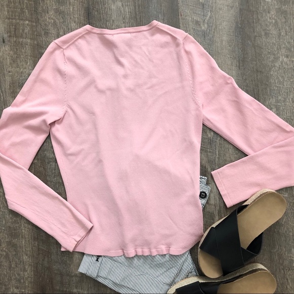 BCBG MaxAzria Pink Cardigan Sweater - Picture 5 of 8